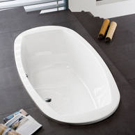 Largo Ovalbadewanne, 200x100cm, art 3695